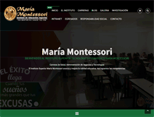 Tablet Screenshot of ismontessori.edu.pe